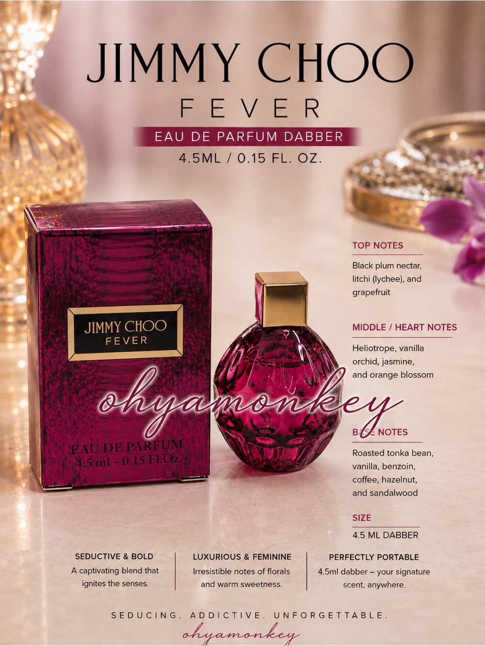 Jimmy Choo Fever EDP Dabber 4.5 ml